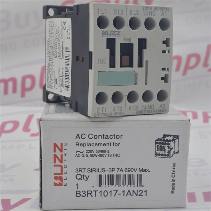 Contactor - 3RT1017 - Sirius-3RT-Fabricante