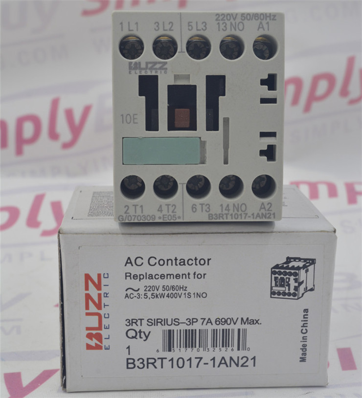 Contactor - 3RT1017 - Sirius-3RT-método ampliamente utilizado