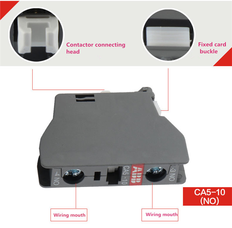 Contactor-auxiliary-contact-CA5-10-NO-Good-Quality