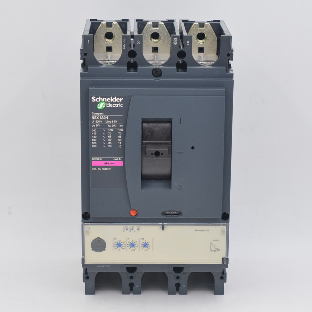 LV432895  circuit breaker Compact NSX630H - Micrologic 2.3 - 630 A - 3P3D